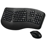 Adesso Tru-Form Media 1500 Wireless Ergonomic Keyboard & Laser Mouse