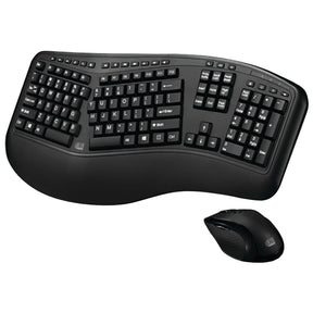Adesso Tru-Form Media 1500 Wireless Ergonomic Keyboard & Laser Mouse