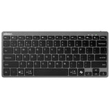 Adesso EasyTouch 7000 Bluetooth Multi-Device Keyboard with AI Copilot  Hotkey and Multi-OS Support, Compact, Black
