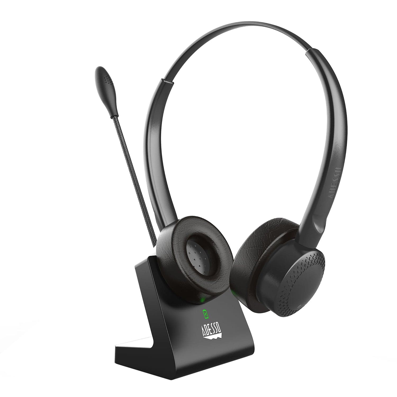 Adesso Xtream P400 Bluetooth Headset with Microphone and Charging Dock