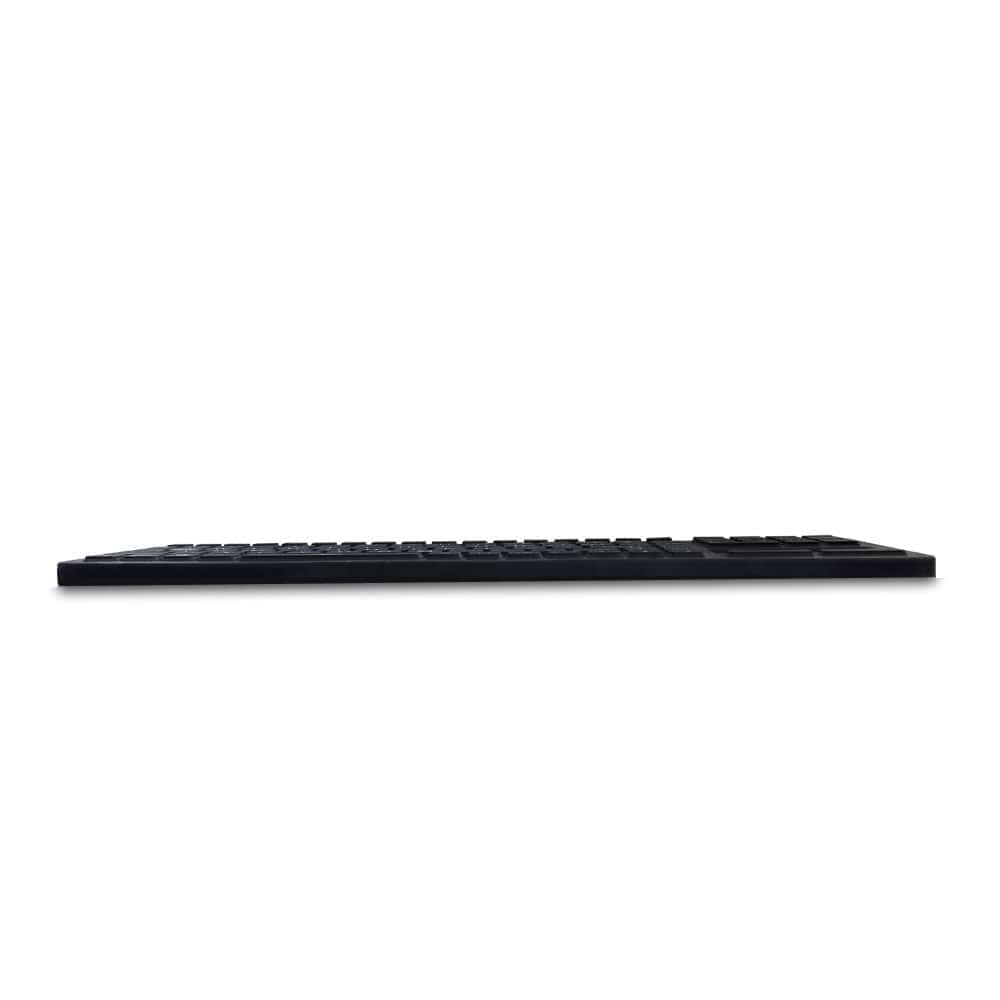 Adesso Wired USB Antimicrobial Waterproof Silicone Touchpad Computer Keyboard, for Windows, Full Size