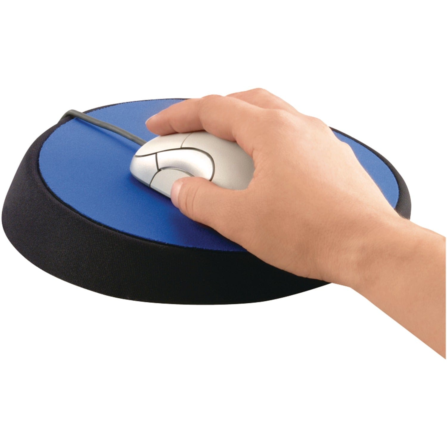 Allsop 9-In. Wrist Aid Latex-Free Ergonomic Slanted Mouse Pad