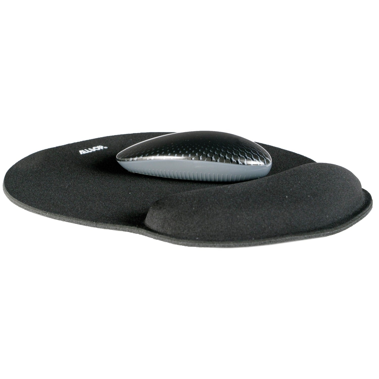 Allsop ComfortFoam Memory Foam Mouse Pad, Black
