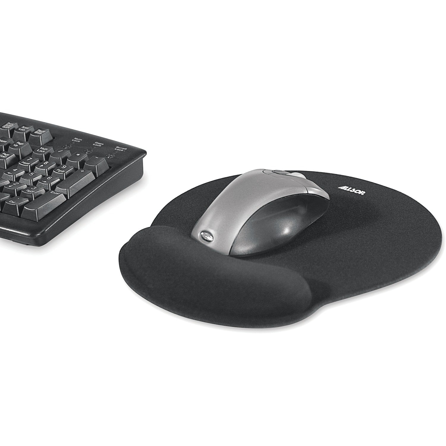 Allsop ComfortFoam Memory Foam Mouse Pad, Black