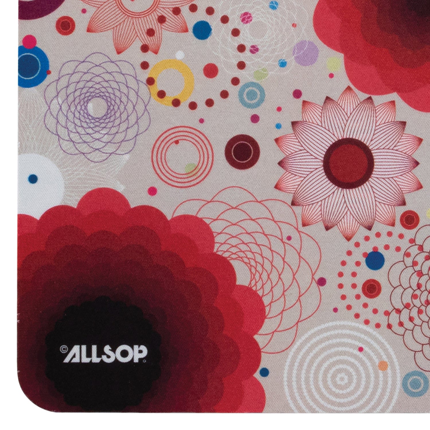 Allsop NatureSmart Mouse Pad, Floral Retro