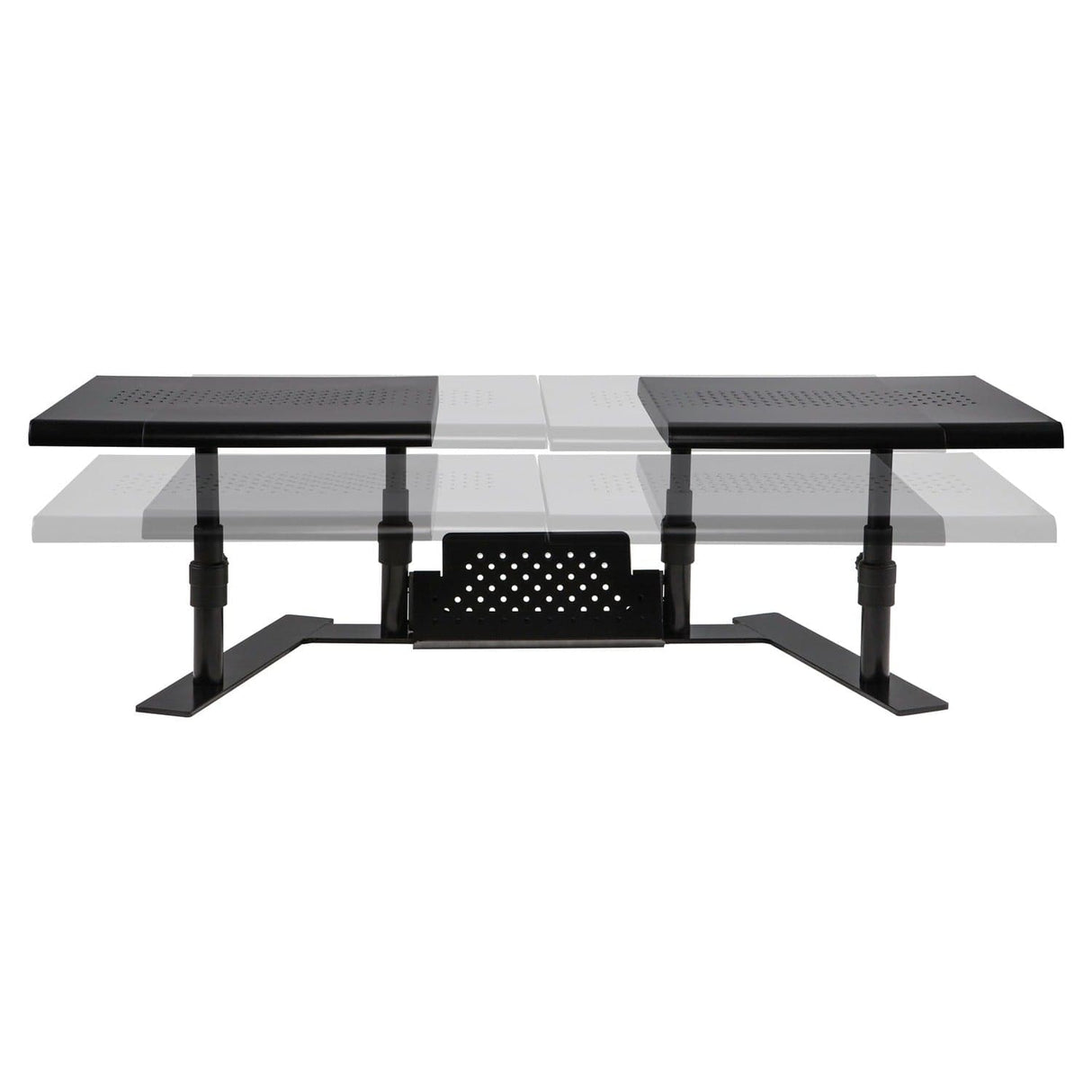 Allsop Metal Art ErgoTwin Dual Monitor Stand