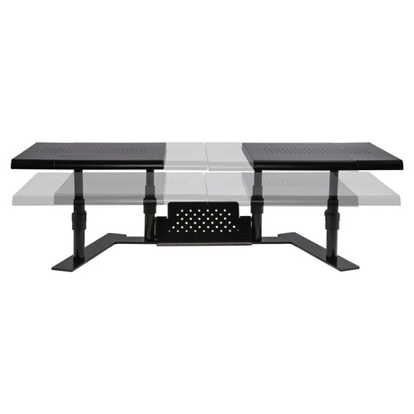 Allsop Metal Art ErgoTwin Dual Monitor Stand