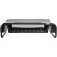 Allsop Metal Art Organizer 5 Monitor/Laptop/Printer Stand with Built-In Sliding Drawer