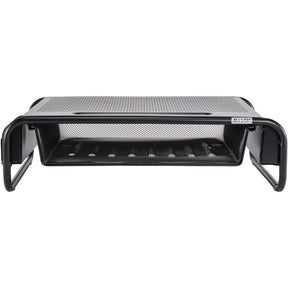 Allsop Metal Art Organizer 5 Monitor/Laptop/Printer Stand with Built-In Sliding Drawer