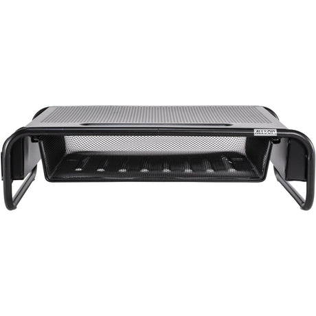 Allsop Metal Art Organizer 5 Monitor/Laptop/Printer Stand with Built-In Sliding Drawer