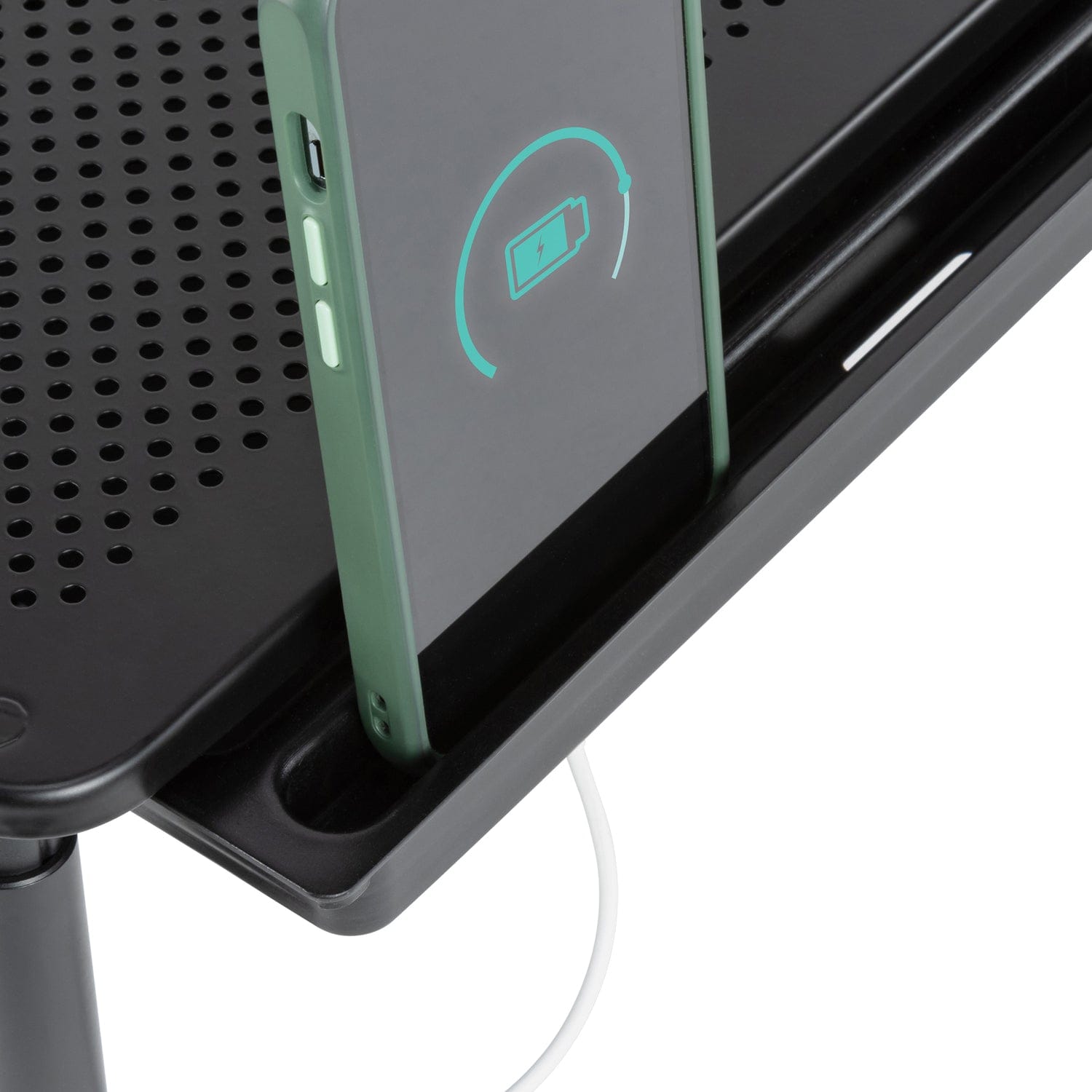 Allsop Metal Art Tri-Level Adjustable-Height Monitor Stand with Drawer