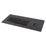 Allsop Techstyle Extra-Wide Mouse Pad, 28-In. x 12-In., Gray