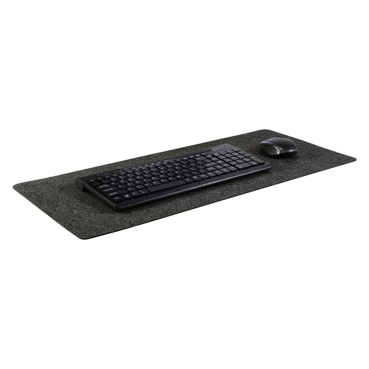 Allsop Techstyle Extra-Wide Mouse Pad, 28-In. x 12-In., Gray