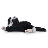 Joy For All Companion Pet Cat, Black and White Tuxedo
