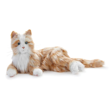 Joy For All Companion Pet Cat, Orange Tabby