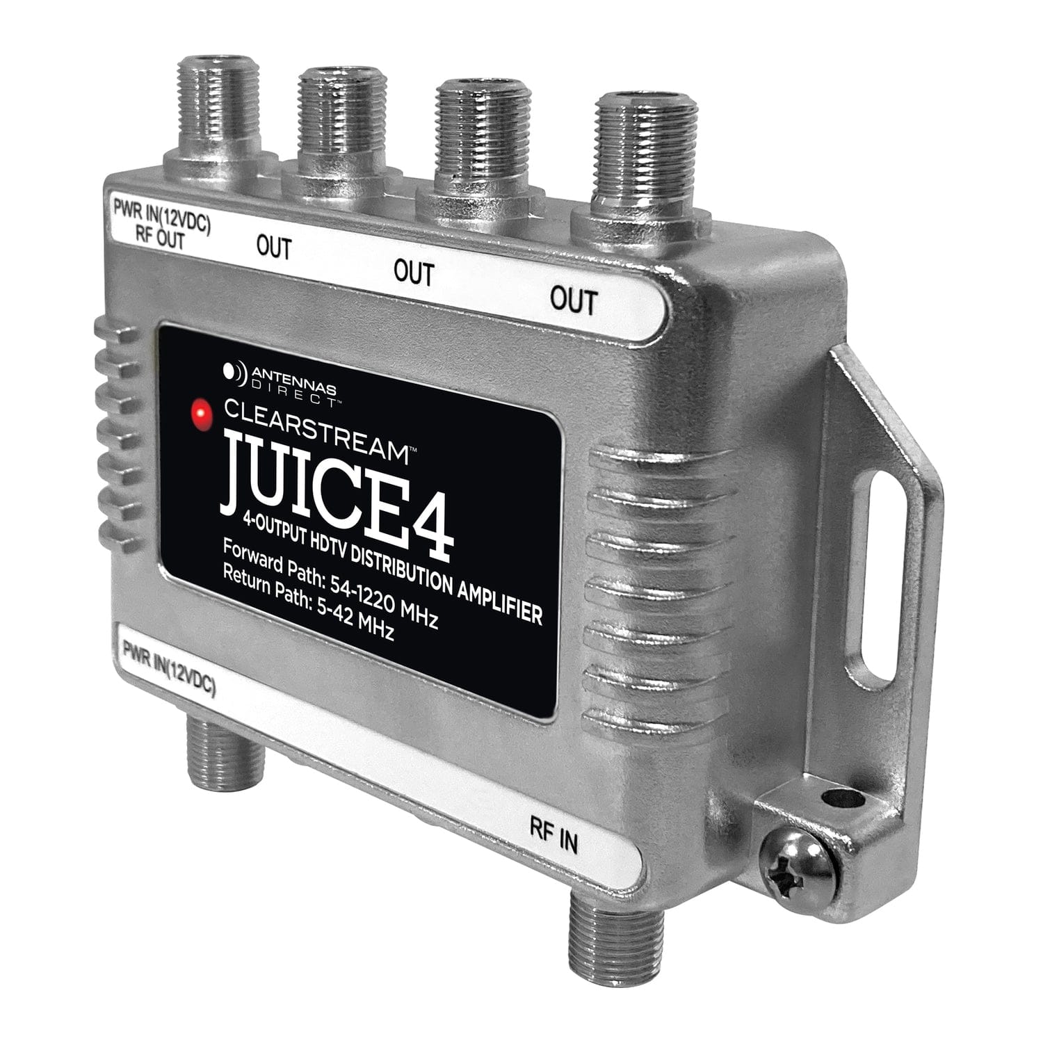 Antennas Direct 4-Output ClearStream JUICE4 Distribution Amplifier
