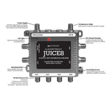 Antennas Direct 8-Output ClearStream JUICE8 Distribution Amplifier