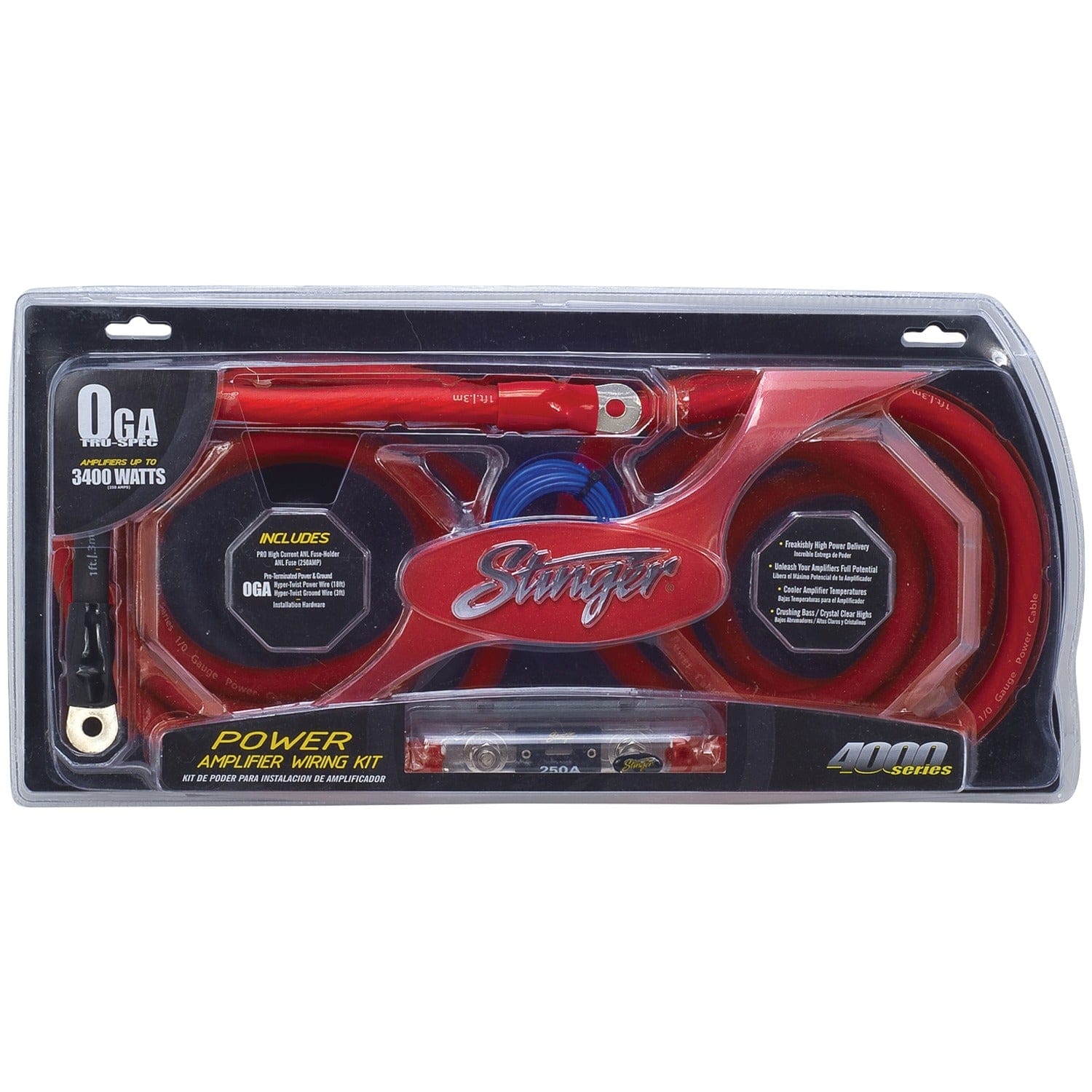 Stinger 4000 Series 1/0-Gauge Power Wiring Kit