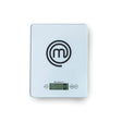 MasterChef 11-Lb. Tempered Glass Digital Kitchen Scale, Silver