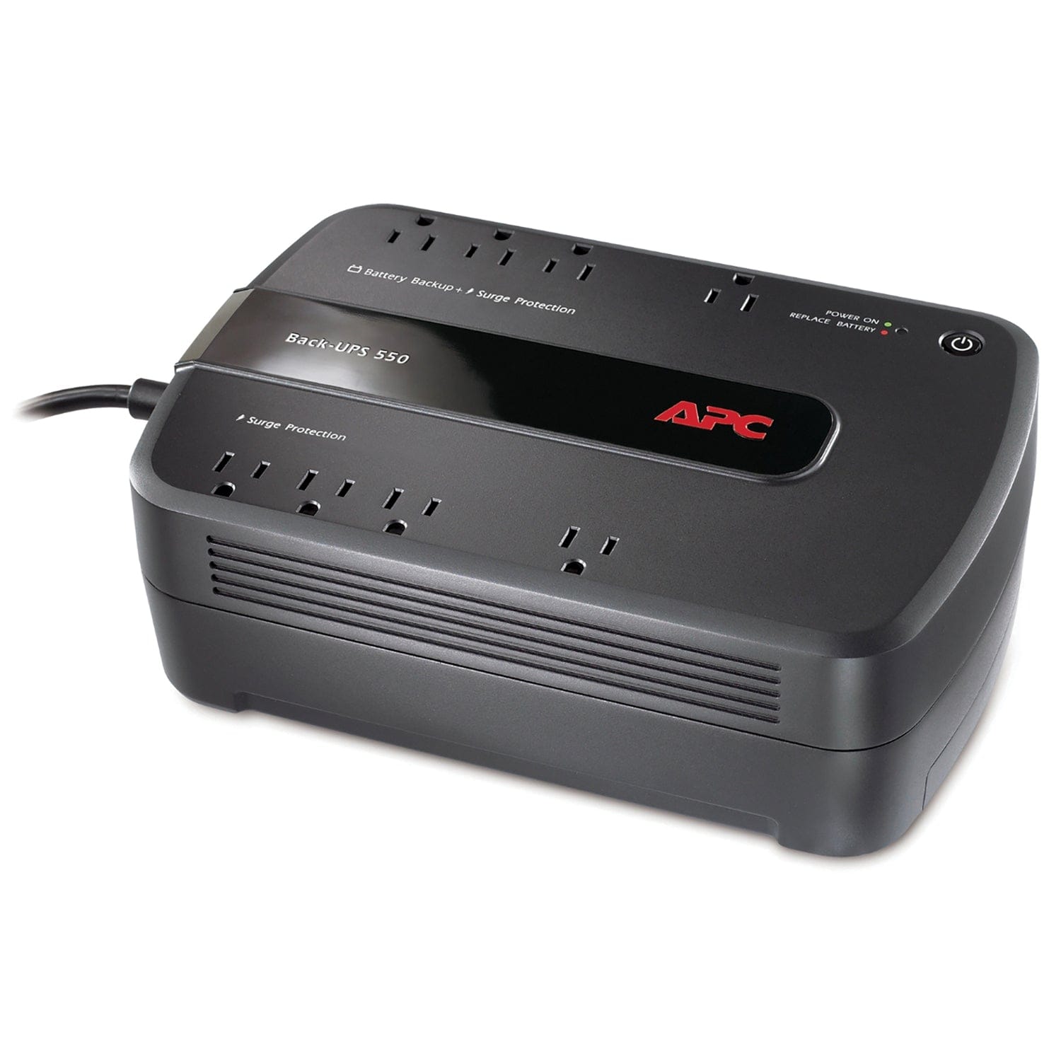 APC Back-UPS 8-Outlet 550VA Battery Back-Up and Surge Protector