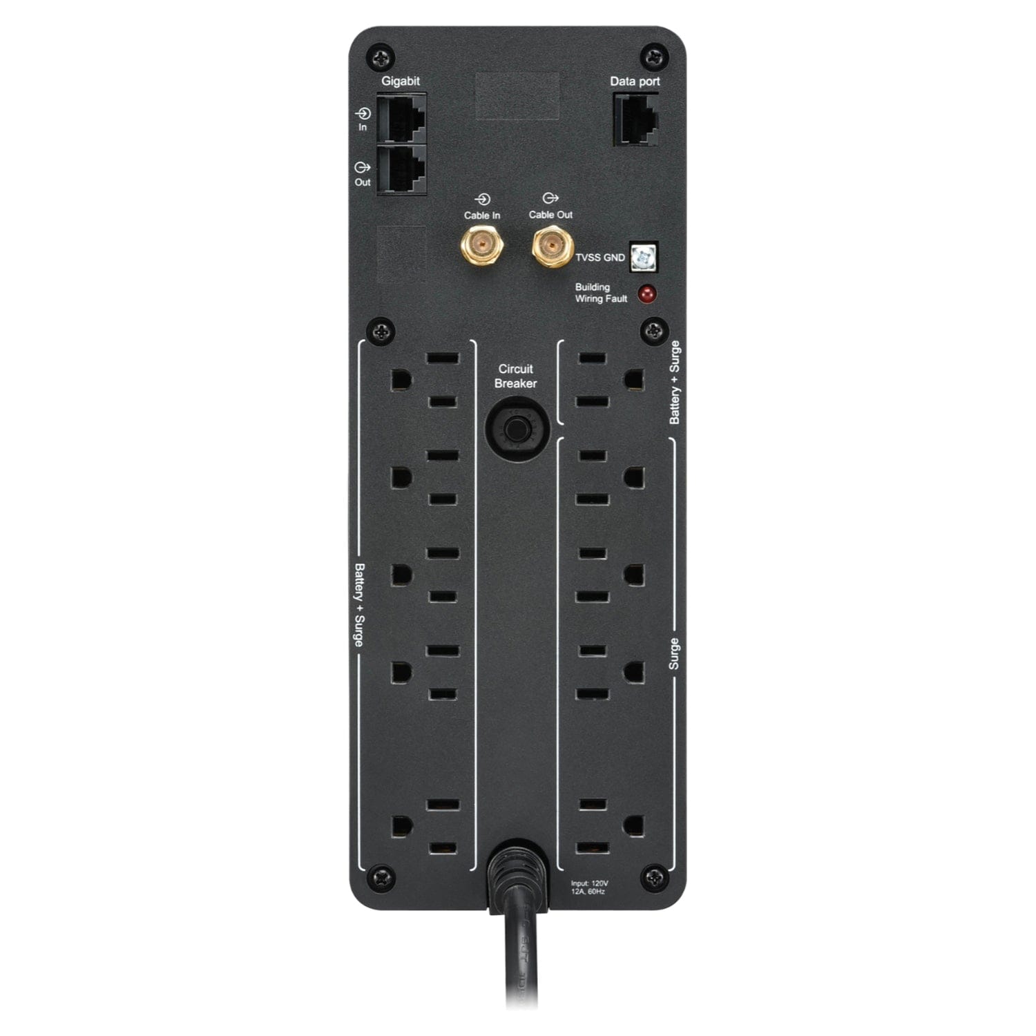 APC Back-UPS Pro 10-Outlet/2-USB 1,500-VA Battery Back-Up and Surge Protector