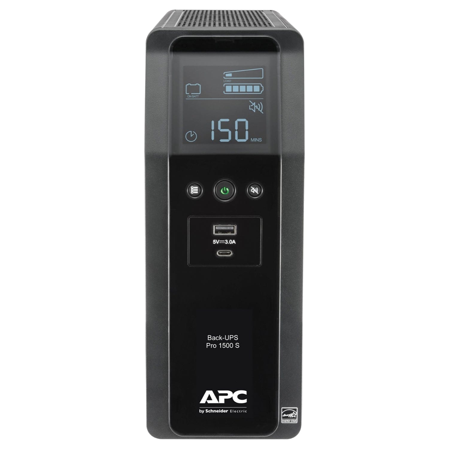 APC Back-UPS Pro 10-Outlet/2-USB 1,500-VA Battery Back-Up and Surge Protector
