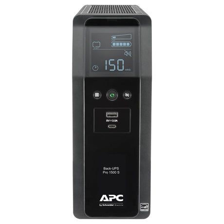 APC Back-UPS Pro 10-Outlet/2-USB 1,500-VA Battery Back-Up and Surge Protector
