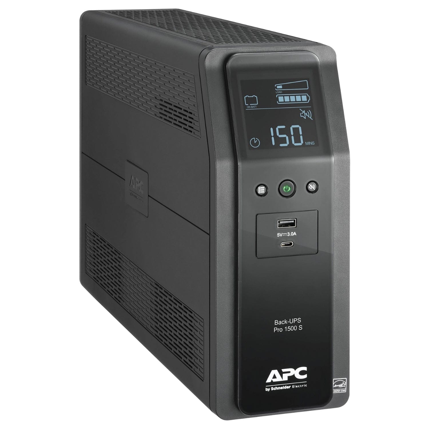 APC Back-UPS Pro 10-Outlet/2-USB 1,500-VA Battery Back-Up and Surge Protector