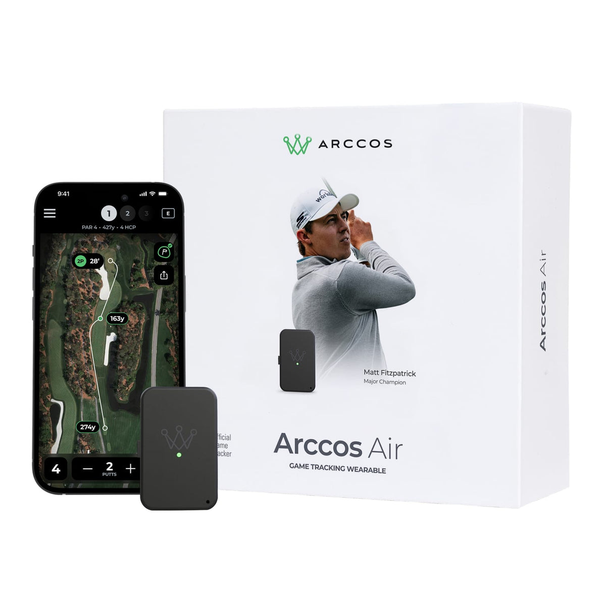 Arccos Air Compact, Game-Tracking AI Wearable