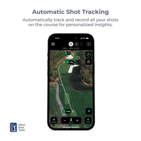 Arccos Gen 4 Smart Sensor Golf Game Tracking System, Black/Smoke