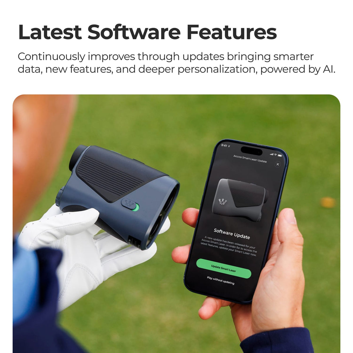 Arccos Smart Laser Rangefinder for Golf