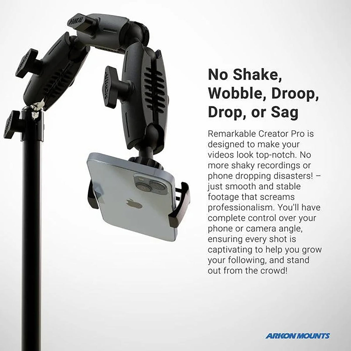 Arkon Mounts Remarkable Creator Pro Mount