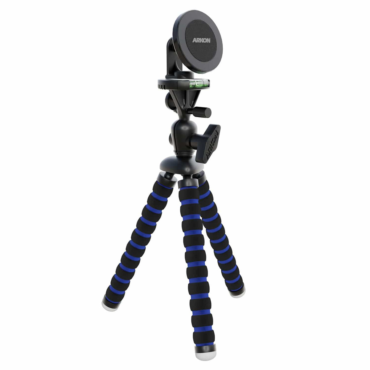 Arkon Mounts Magnetic MagSafe-Compatible Phone Holder with 11-In. Flexible Tripod
