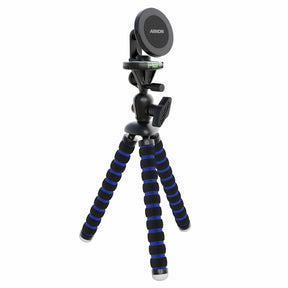 Arkon Mounts Magnetic MagSafe-Compatible Phone Holder with 11-In. Flexible Tripod