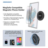 Arkon Mounts Magnetic MagSafe-Compatible Phone Holder with 11-In. Flexible Tripod