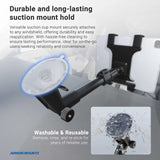 Arkon Mounts Slim-Grip Tablet Holder with Windshield Suction Mount and Extension Arm