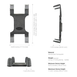 Arkon Mounts Slim-Grip Cup-Holder Tablet Mount with 3.75-In. Shaft