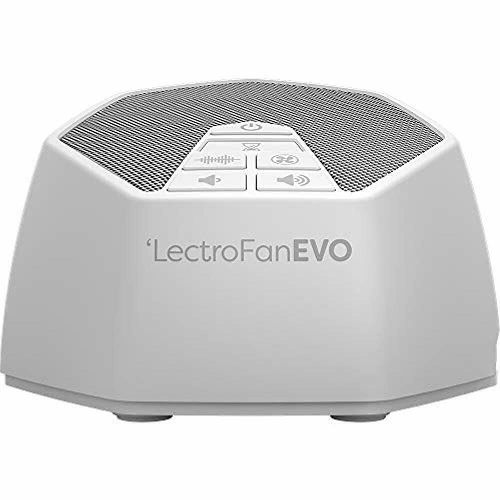 LectroFan Evo ASM1020-WK-RB Sleep Timer Fan and Soothing Noise Machine White & Gray - Certified Refurbished