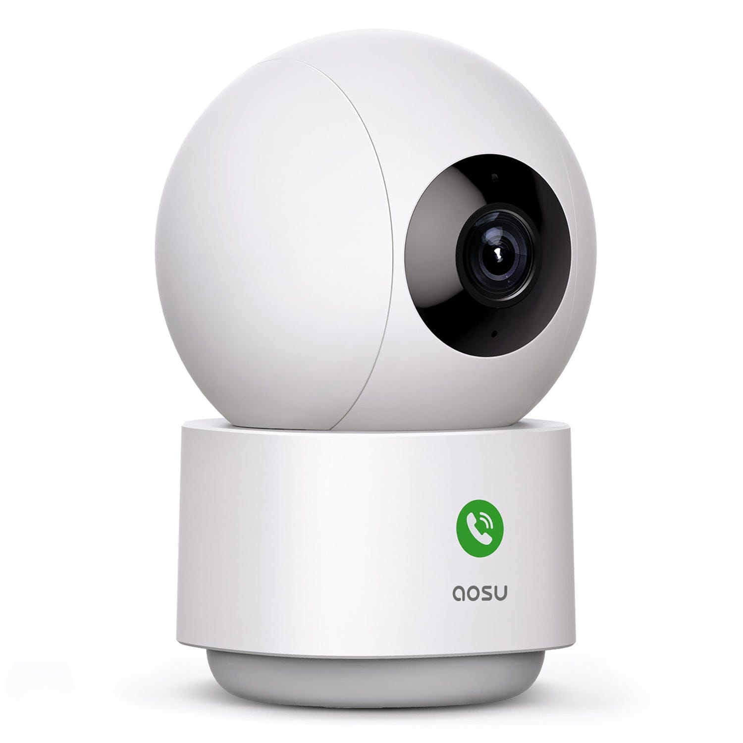 AOSU 2K QHD Wi-Fi Indoor Smart Security Camera and Monitor with 360° PTZ and Smart Motion Tracking