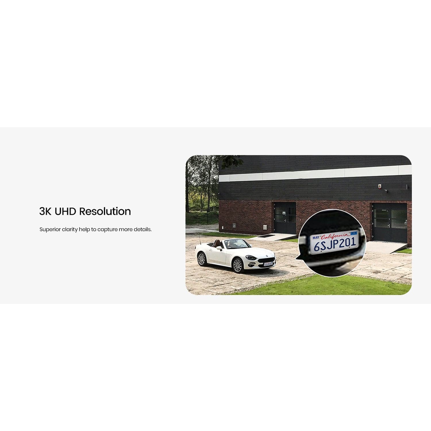 AOSU 3K 5.0-MP Wi-Fi Outdoor AI-Smart Security Camera with 400-Lumen Spotlight, 360° PTZ, and Auto Tracking