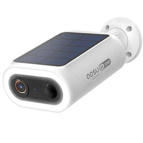 AOSU 4K UHD 8.0-MP Wi-Fi Outdoor AI-Smart SolarCam P1 Max Security Camera