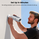 AOSU 4K UHD 8.0-MP Wi-Fi Outdoor AI-Smart SolarCam P1 Max Security Camera