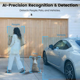 AOSU 4K UHD 8.0-MP Wi-Fi Outdoor AI-Smart SolarCam P1 Max Security Camera