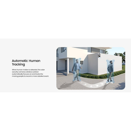 AOSU 2K QHD 3.0-MP Wi-Fi Outdoor AI-Smart Solar Security Camera with Panoramic PTZ and Auto-Tracking, C9C2CA11