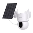 AOSU 3K 5.0-MP Wi-Fi Outdoor AI-Smart Solar Security Camera with Panoramic PTZ, Auto-Tracking, Enhanced Detection, and 2-Way Talk, C9S2CH11