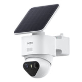 AOSU TrueColor 4K 8.3-MP SolarCam T2 Ultra Camera with Solar Panel, 355° PTZ with Auto Patrol, Triple Detection Radar/PIR/AI Technology, 2-Way Talk