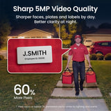 AOSU 3K 5.0-MP UHD Video Doorbell R1 Ultra with Chime, Enhanced Wi-Fi Connectivity, 6x Zoom, 166° FOV, 60 Days Local Storage, Hardwire or Battery