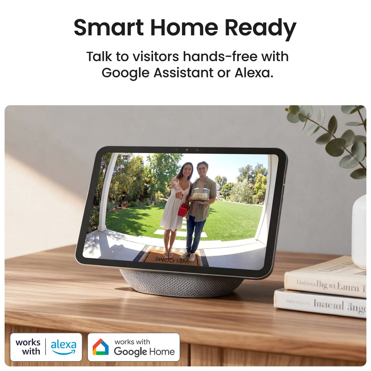 AOSU 3K 5.0-MP UHD Video Doorbell R1 Ultra with Chime, Enhanced Wi-Fi Connectivity, 6x Zoom, 166° FOV, 60 Days Local Storage, Hardwire or Battery
