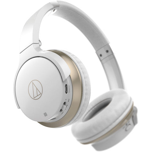 Audio-Technica ATH-AR3BTWH-RB SonicFuel Wireless Headphones White - Refurbished