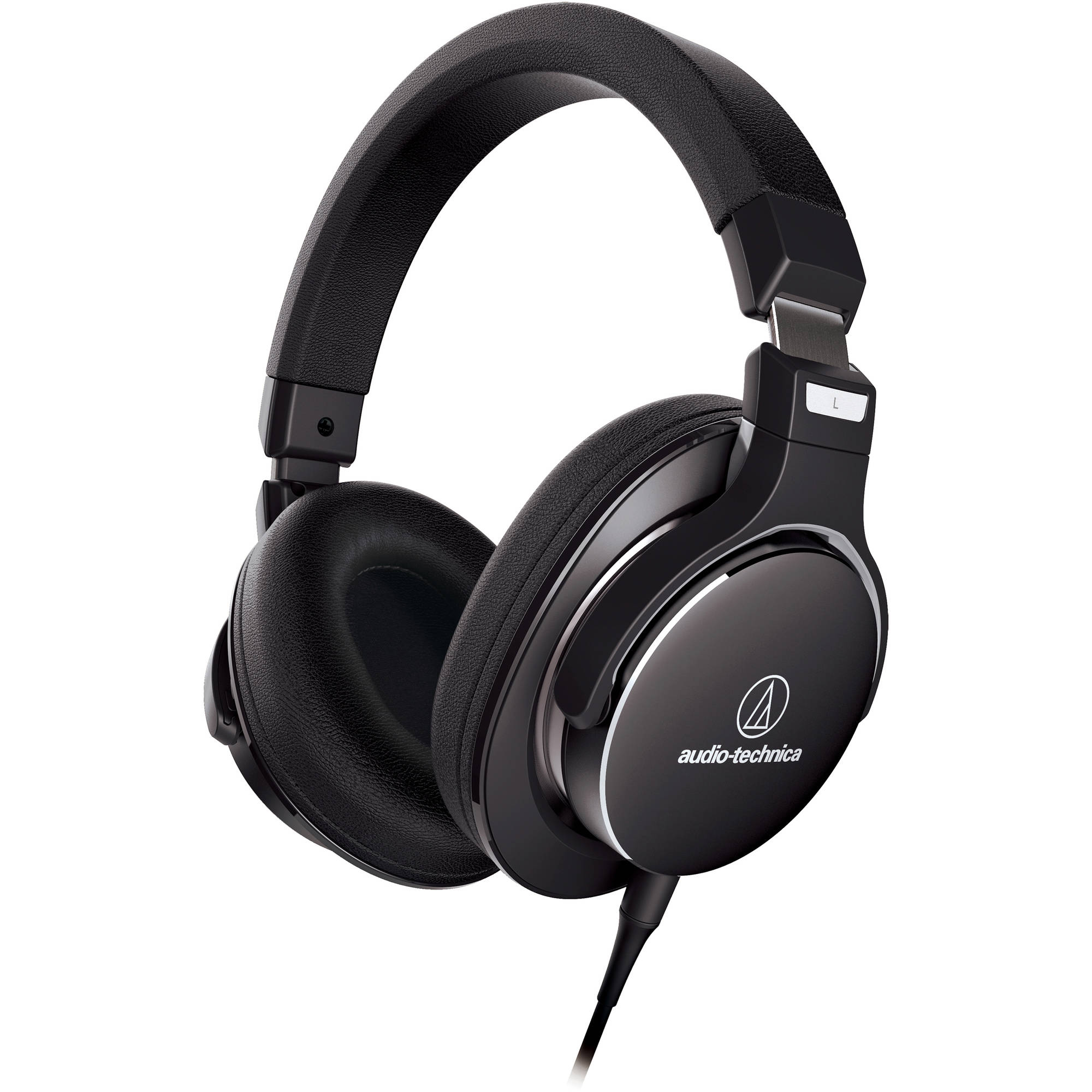 Audio-Technica ATH-MSR7NC SonicPro High-Resolution Active Noise Cancellation Headphones Black